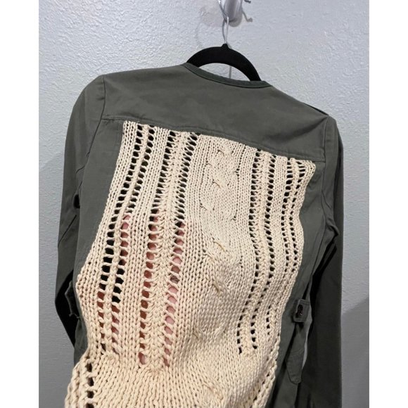 GIBSON Zip-up Olive Green Embroidery Jacket - Picture 4 of 4